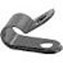 Cable Clamp, 1/4", Black, 100/bag