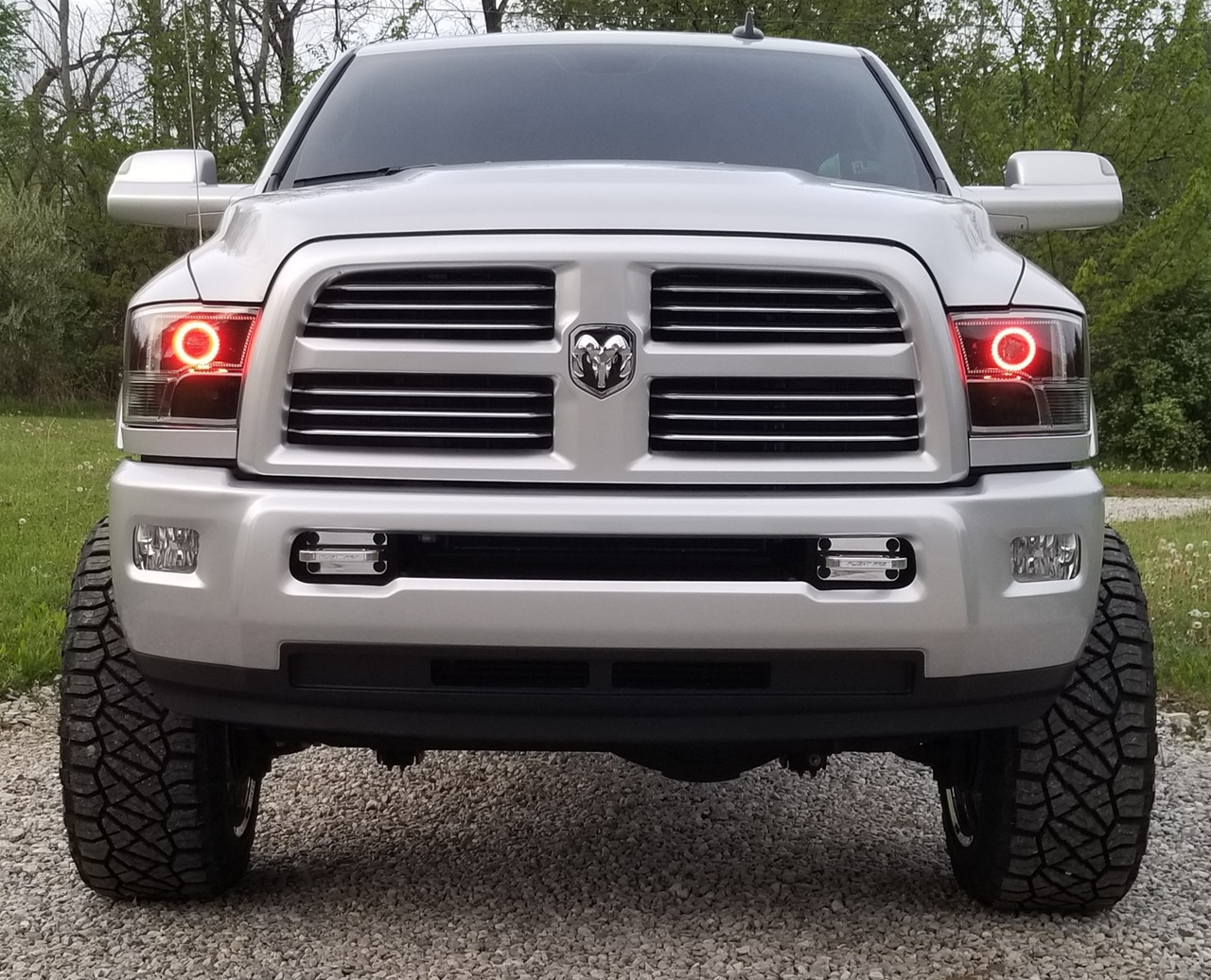 2003-18 Ram 2500/3500 Billet Aluminum Show Hook Tow Hooks -  FlightFabrications.com