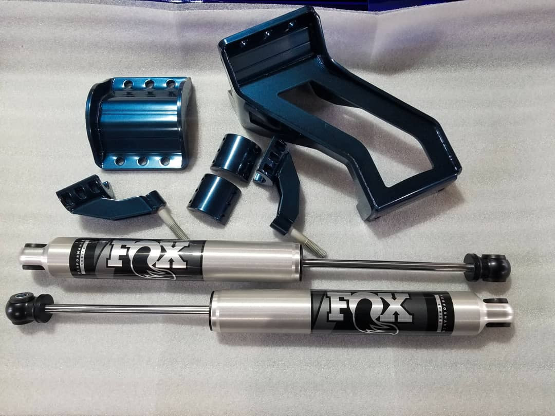 2017 2022 Ford F250/ F350 Superduty Dual Steering Stabilizer Kit