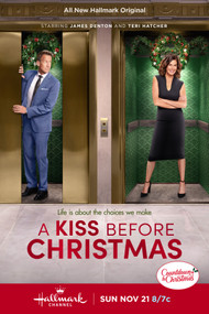 A Kiss Before Christmas (2021) DVD