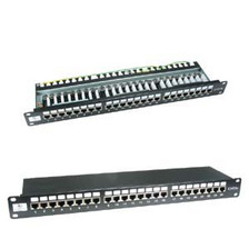 24 Port CAT6 Shielded Patch Panel