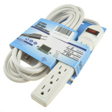 Surge Strip 6 Outlet 12' Cord