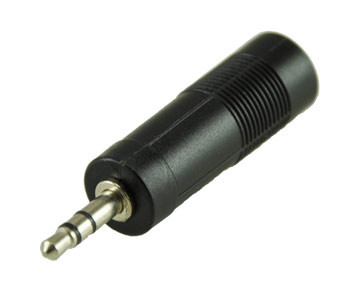 3.5mm to 1/4" stereo adapter