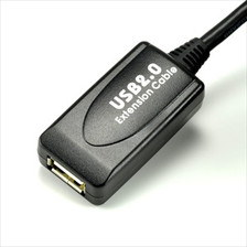 Female end of 30' Active USB Extension