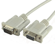 10' DB9 M-F Cable
