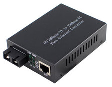 10/100 to 100 media converter SC