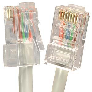 5' Gray Cat5e Ethernet Patch Cable