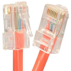 7' Orange Cat5e Patch Cable