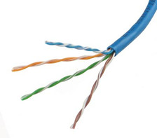 Blue Cat5e Plenum