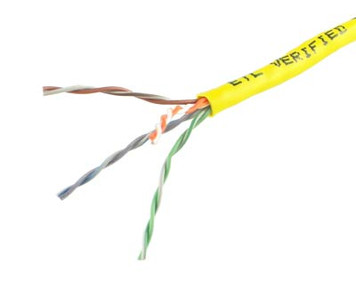 Yellow Cat5e PVC