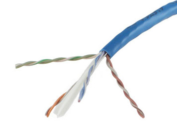 Blue Cat6 Plenum