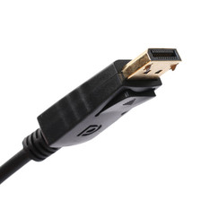 Displayport side of a Display Port to DVI adapter.