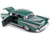 1957 Chevrolet Bel Air Hard Top Green 1/18 Diecast Model Car
Motormax 73180