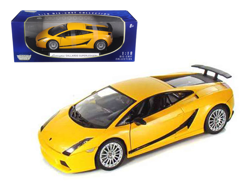Lamborghini Gallardo Superleggera Orange 1/18 Diecast Model Car
Motormax 73181