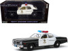 1977 Dodge Monaco Metropolitan Police Black White The Terminator 1984 Movie 1/24 Diecast Model Car Greenlight 84101