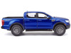 2019 Ford Ranger Lariat Sport Pickup Truck Dark Blue Metallic 1/27 Diecast Model Car Maisto 31521