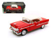 1955 Chevrolet Bel Air Convertible Soft Top Red 1/18 Diecast Car Model
Motormax 73184