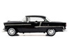 1955 Chevrolet Bel Air Hard Top Black 1/18 Diecast Car Model Motormax 73185