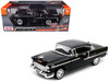 1955 Chevrolet Bel Air Hard Top Black 1/18 Diecast Car Model Motormax 73185