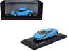 Lamborghini Huracan Coupe Light Blue 1/64 Diecast Model Car Kyosho KS07045AA1