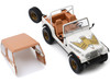 1979 Jeep CJ-7 Golden Eagle Dixie Cream 1/18 Diecast Model Car Greenlight 19065