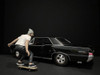 Skateboarder Figurine II for 1/24 Scale Models American Diorama 38341