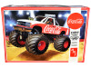 Skill 2 Model Kit Chevrolet Silverado Monster Truck Coca Cola 1/25 Scale Model AMT AMT1184 M