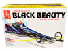 Skill 2 Model Kit Steve McGee's Black Beauty Wedge AA/Fuel Dragster 1/25 Scale Model AMT AMT1214