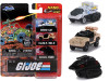 G.I. Joe 3 piece Set Nano Hollywood Rides Diecast Models Jada 32083