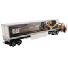 CAT Caterpillar CT660 Day Cab Caterpillar Mural Dry Van Trailer Transport Series 1/50 Diecast Model Diecast Masters 85666