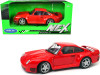 Porsche 959 Red Silver Wheels NEX Models 1/24 Diecast Model Car Welly 24076