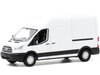 2015 Ford Transit High Roof Van Oxford White Route Runners Series 1 1/64 Diecast Model Greenlight 53010 A