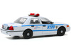 2011 Ford Crown Victoria Police Interceptor New York City Police Department NYPD White Hot Pursuit Series 1/24 Diecast Model Car Greenlight 85513