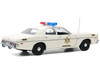 1975 Dodge Coronet Cream Hazzard County Sheriff 1/18 Diecast Model Car Greenlight 19092
