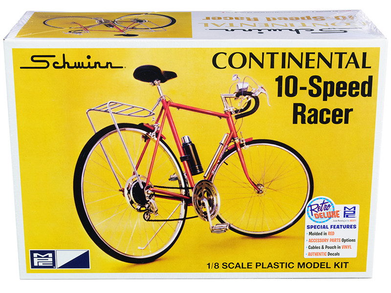 Skill 2 Model Kit Schwinn Continental 10-Speed Bicycle 1/8 Scale Model MPC MPC915