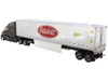 Peterbilt 579 UltraLoft Truck Tractor 53' Refrigerated Van Legendary Black Chrome Transport Series 1/50 Diecast Model Diecast Masters 71071