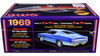 Skill 2 Model Kit 1969 Ford Torino Cobra Fastback 3-in-1 Kit 1/25 Scale Model AMT AMT1217M