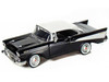 1957 Chevrolet Bel Air Black 1/24 Diecast Car Model Motormax 73228