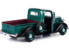 1937 Ford Pickup Truck Green 1/24 Diecast Car Model Motormax 73233