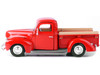 1940 Ford Pickup Red 1/24 Diecast Model Car Motormax 73234