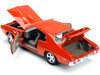 1969 Pontiac GTO Judge Orange 1/24 Diecast Model Car Motormax 73242