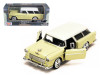 1955 Chevy Nomad Yellow 1/24 Diecast Car Model Motormax 73248