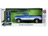 1979 Ford F-150 Custom Pickup Truck Candy Blue White Extra Wheels Just Trucks Series 1/24 Diecast Model Car Jada 32309