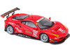 Ferrari 488 GTE #62 Fisichella Vilander Calado 24 Hours of Daytona 2017 1/43 Diecast Model Car Bburago 36301