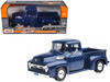 1956 Ford F-100 Pickup Blue 1/24 Diecast Model Car Motormax 73235