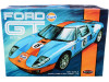 Skill 2 Snap Model Kit 2006 Ford GT Gulf Oil 1/25 Scale Model Polar Lights POL955