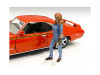 Retro Female Mechanic III Figurine 1/24 Scale Models American Diorama 38346