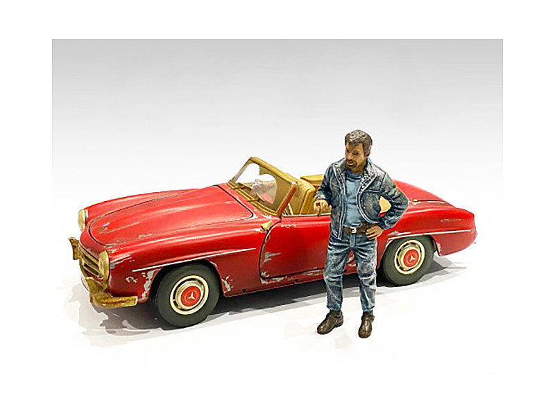 Auto Mechanic Tim Figurine for 1/18 Scale Models by American Diorama