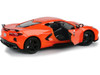 2020 Chevrolet Corvette C8 Stingray Orange Timeless Legends 1/24 Diecast Model Car Motormax 79360