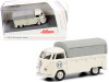 Volkswagen T1b Pritsche Plane Pickup Truck Canopy #53 Cream 1/87 HO Diecast Model Schuco 452650300